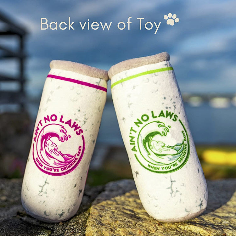 Pup Claw Can Squeaker Toy