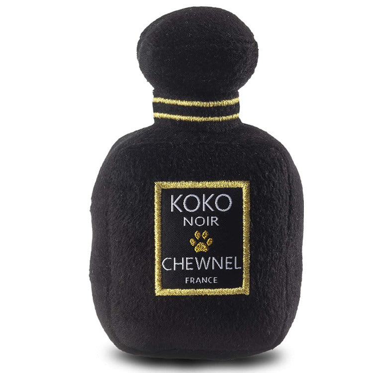 Black Koko Noir Perfume Squeaker Toy