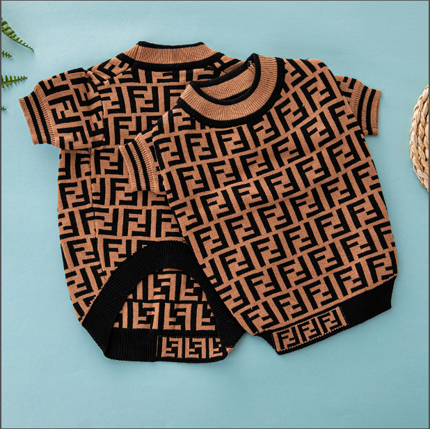 Brown Black FF Sweater