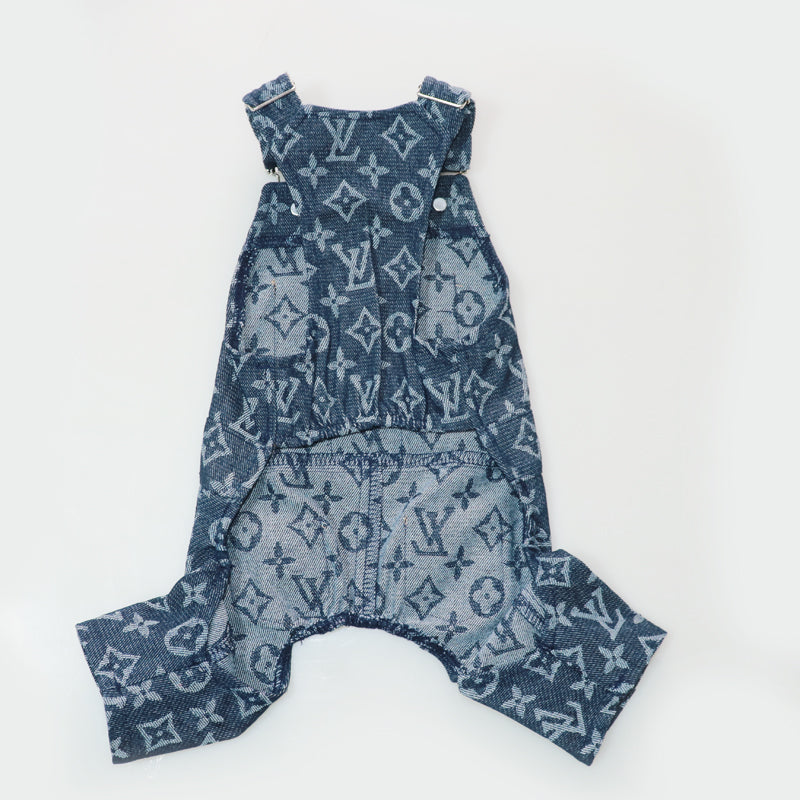 Blue Denim LV Overalls