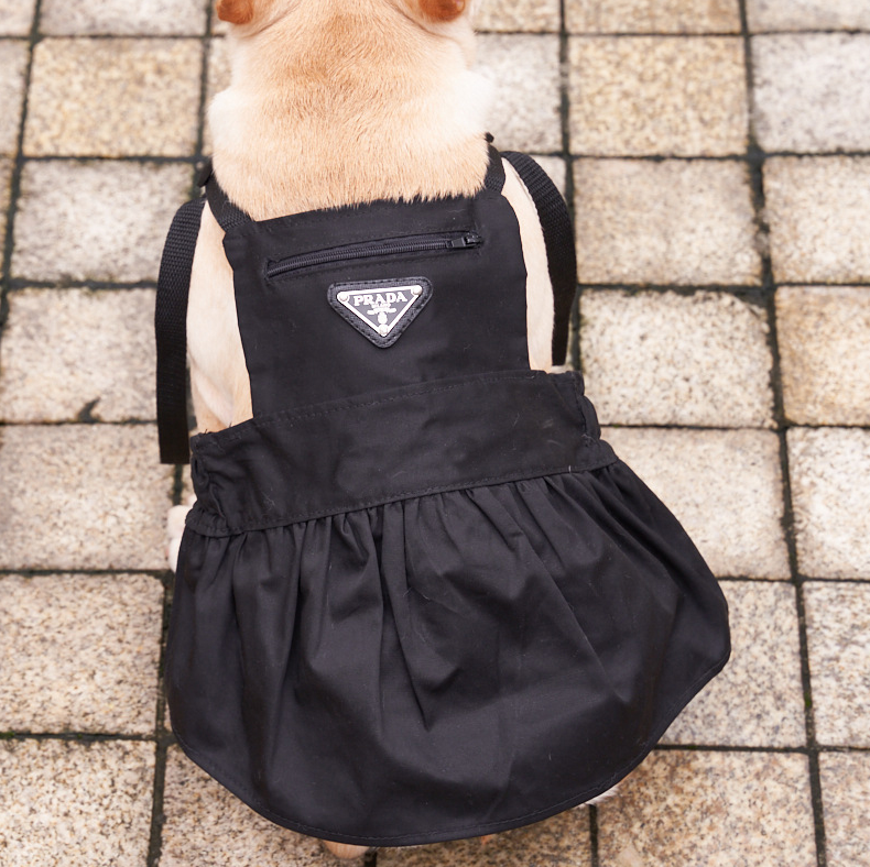 Black Pr Apron Dress