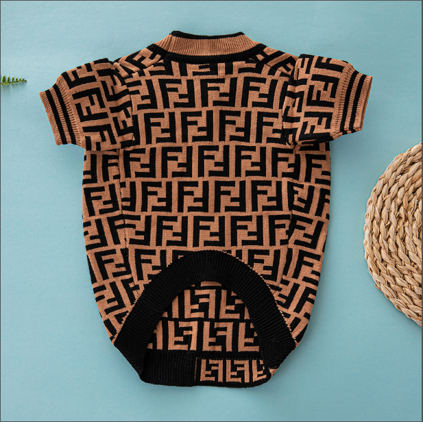 Brown Black FF Sweater
