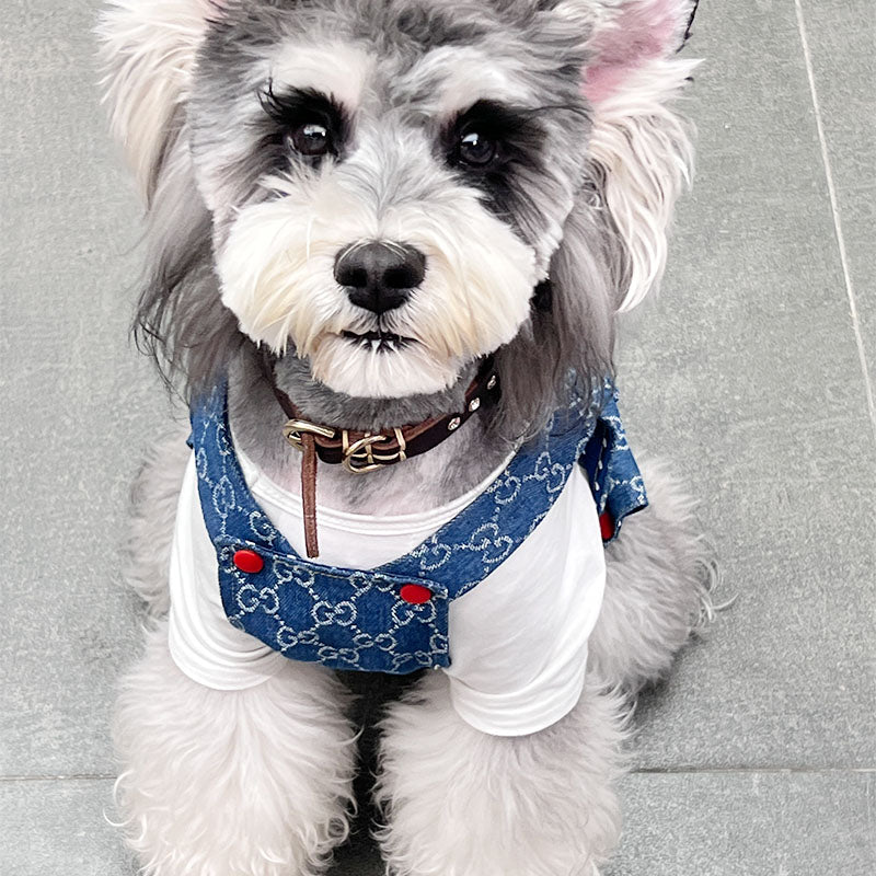 Denim GG Heart Dress