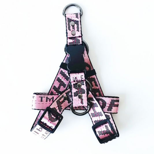 Light Pink On White Harness