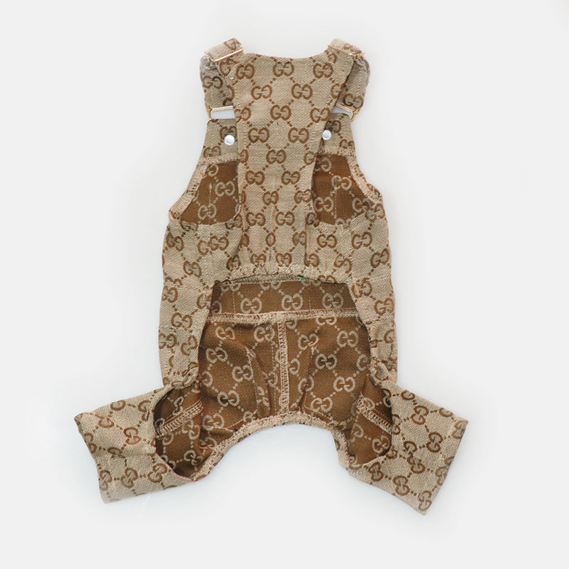 Brown GG Overalls