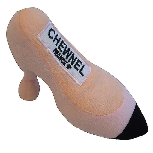 Pink Chewnel Heel Squeaker Toy