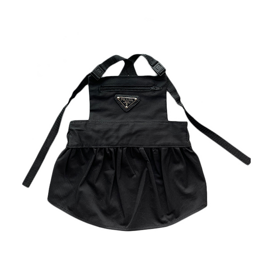Black Pr Apron Dress