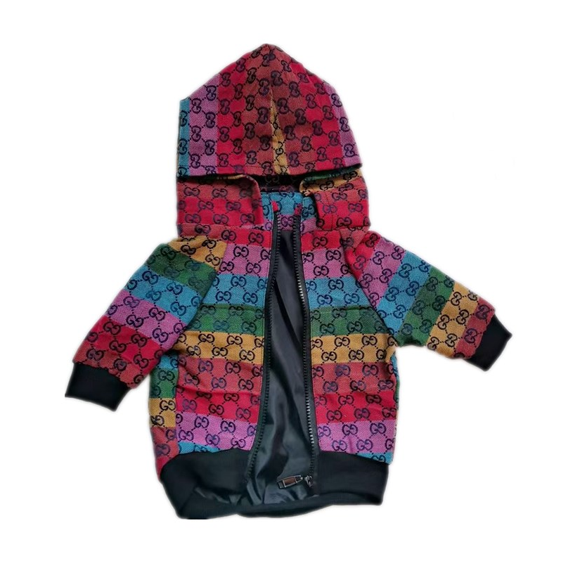 Colorful GG Hooded Jacket