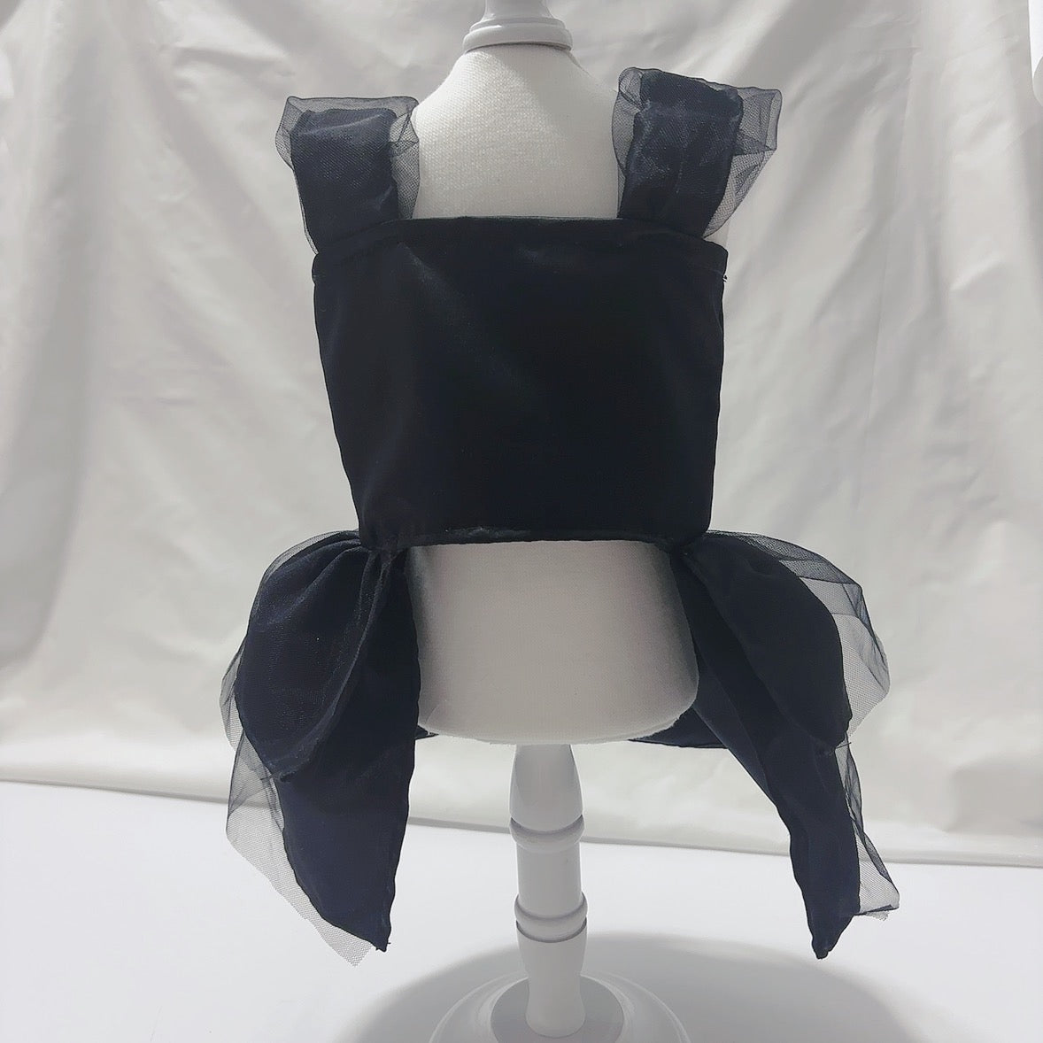 Black Pr Ruffle Dress