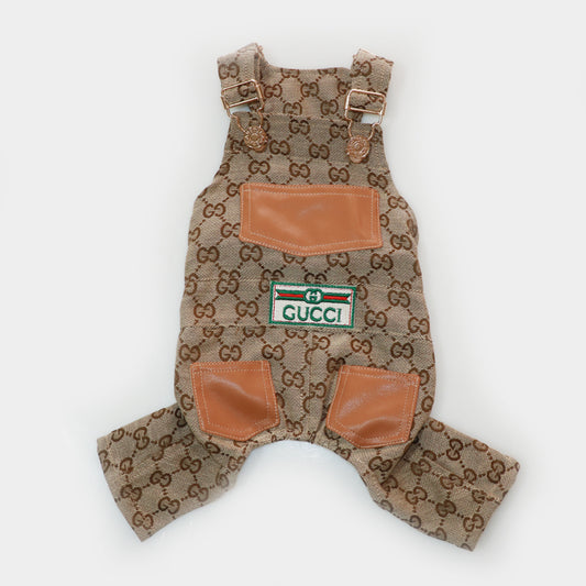 Brown GG Overalls