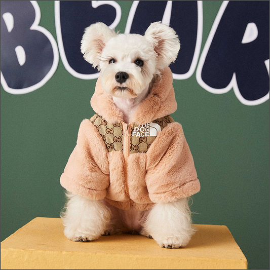 Pink Dog Face GG Jacket