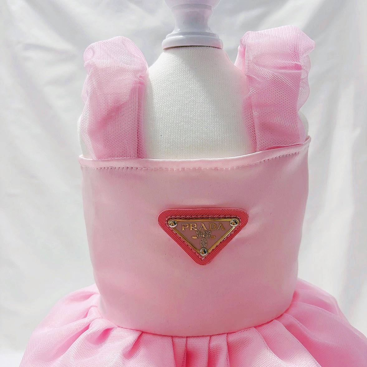 Pink Pr Ruffle Dress