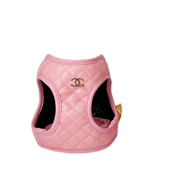 Gold Stamp Pink CC Harness
