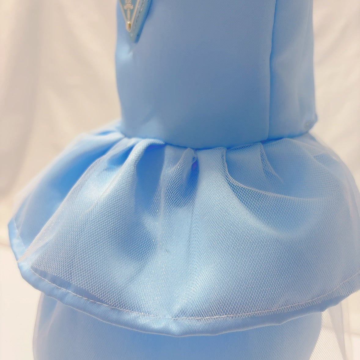 Blue Pr Ruffle Dress