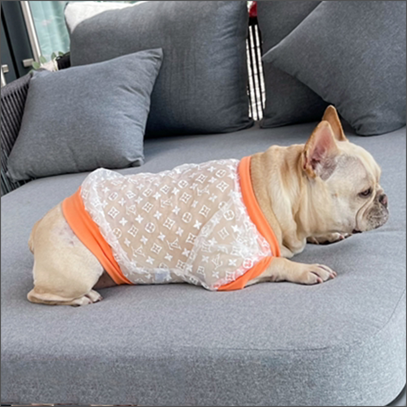 Sheer Orange Zipper Jacket