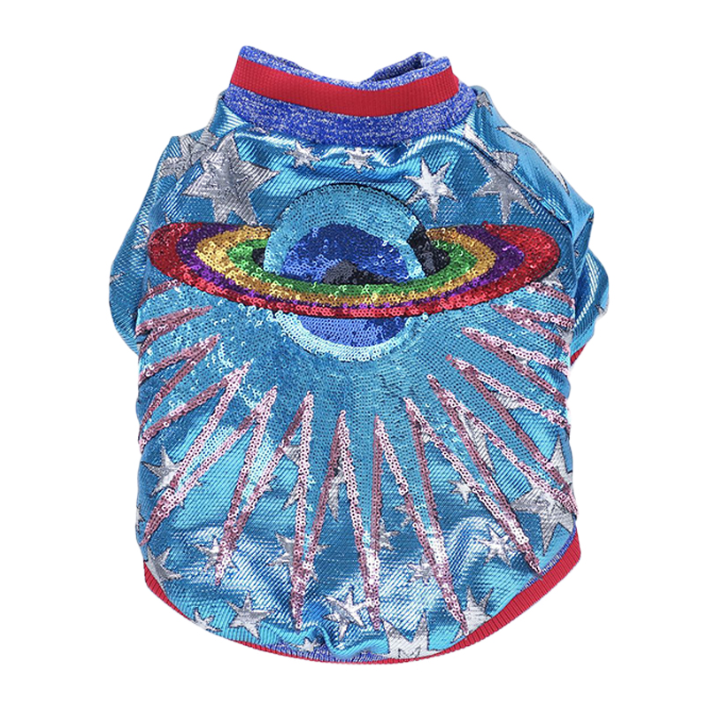 Blue Sequin Galaxy Jacket