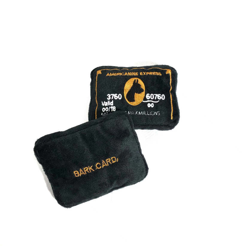 Amerikanine Express black Squeaker Toy