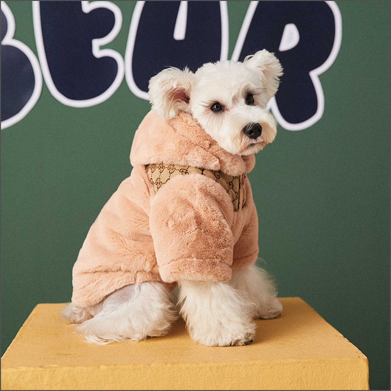 Pink Dog Face GG Jacket