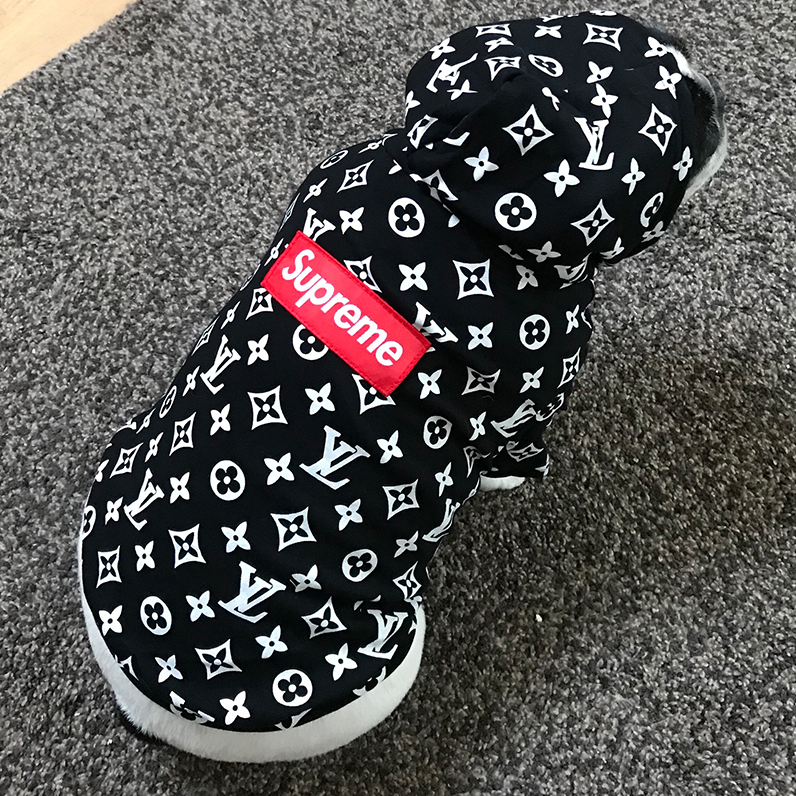 Black LV Sup Hoodie