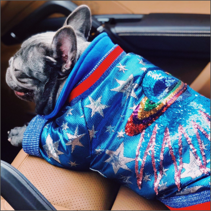 Blue Sequin Galaxy Jacket